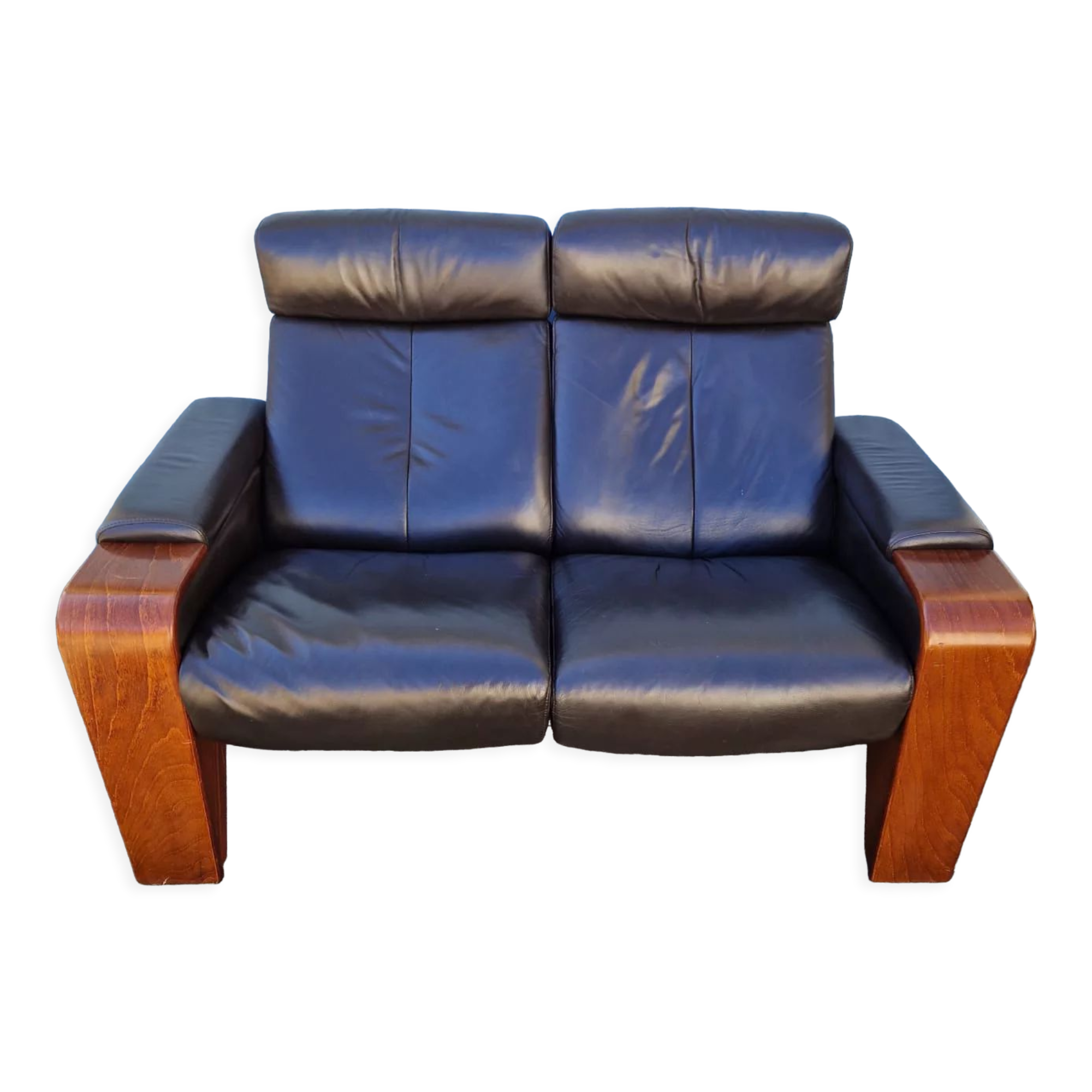 Stressless leather sofa