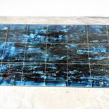 Metal and ceramic coffee table by J. Belarti, circa 1970