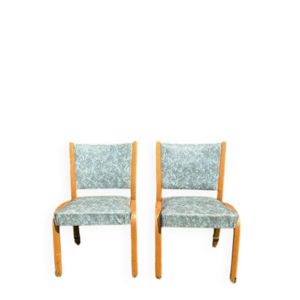 Paire de 2 chaises Steiner - bow wood