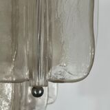 Pair of Murano glass chandeliers by Toni Zuccheri for Venini