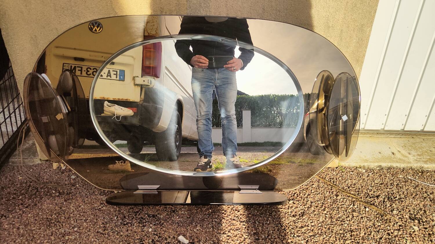 Vintage Fontana Arte mirror