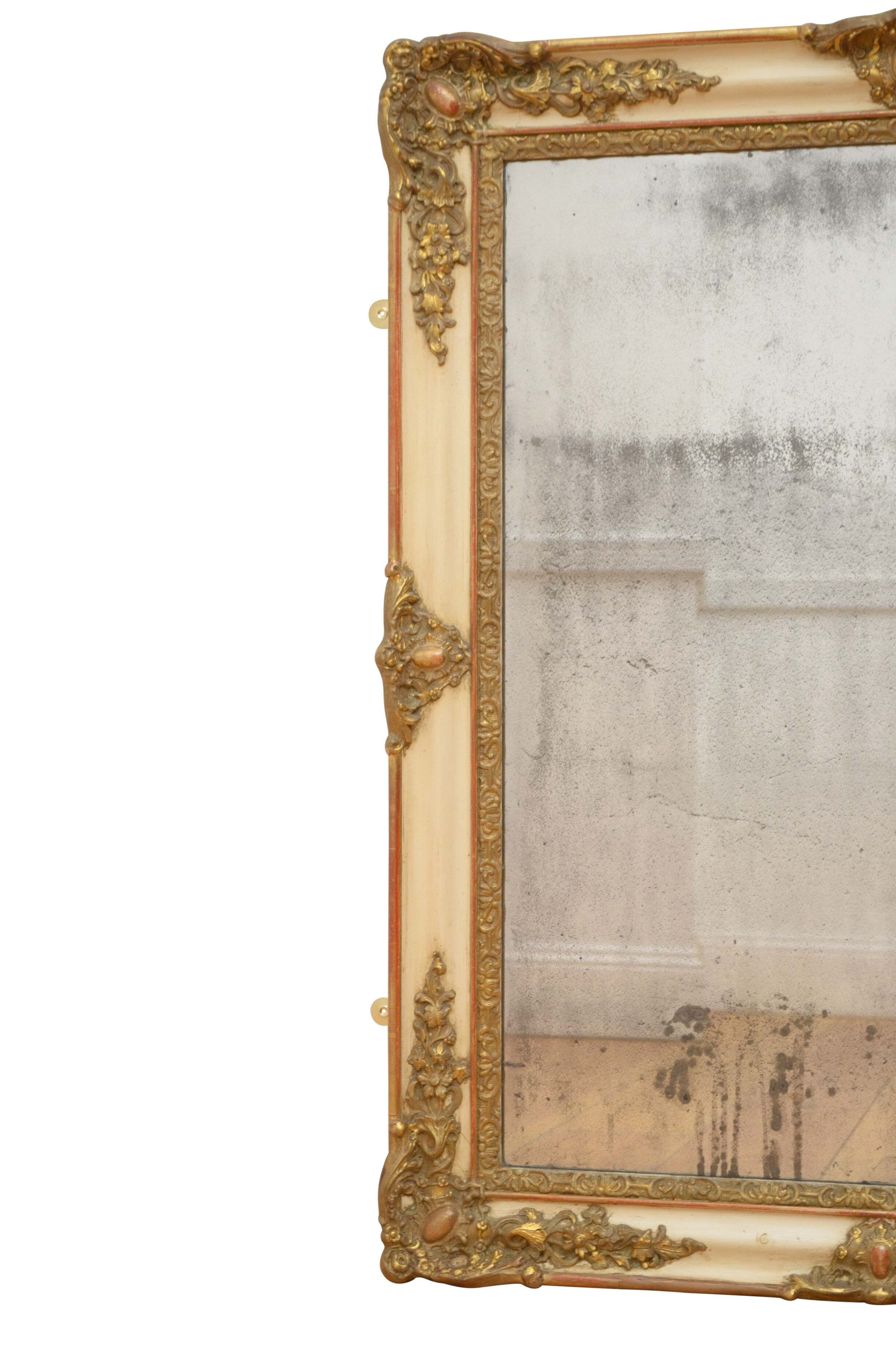 Elegant 19th century gilt mirror