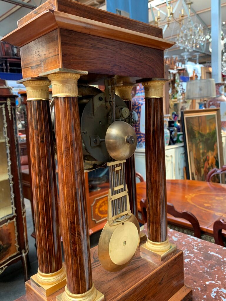 Empire chimney clock