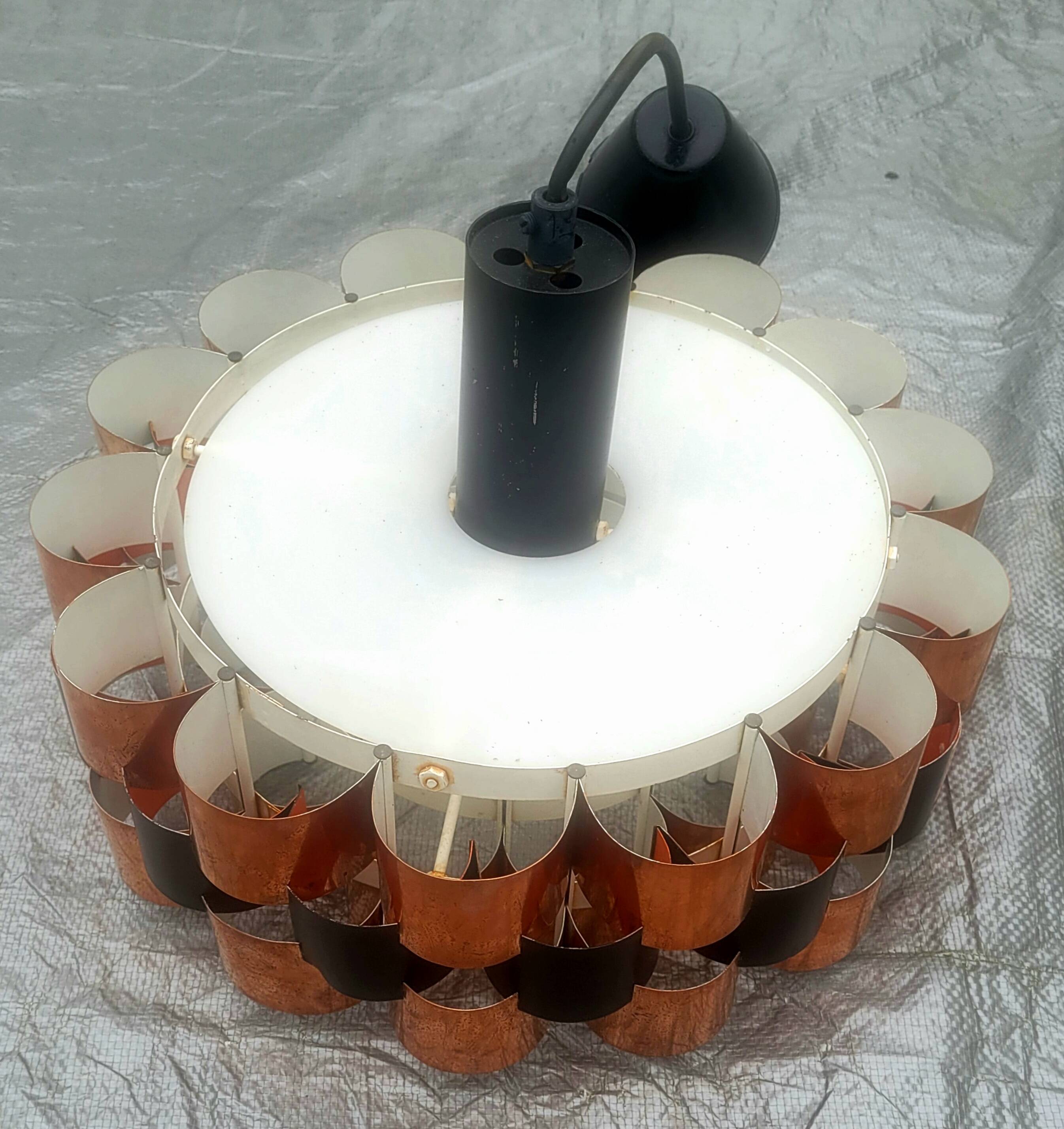 Scandinavian pendant lamp by Werner Shou, circa 1970