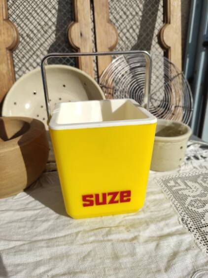 Vintage suze ice bucket