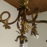 Bronze chandelier 1900