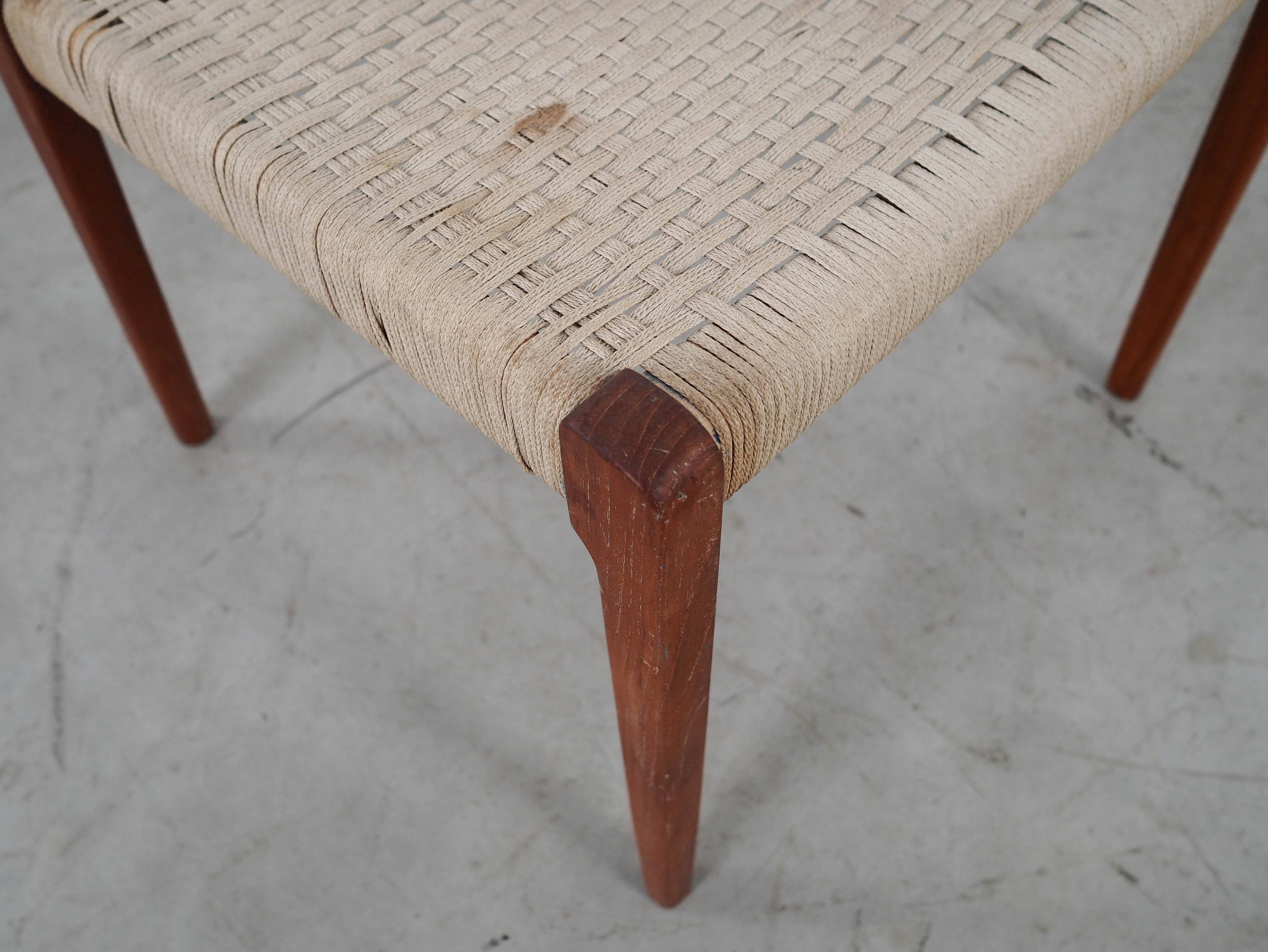 Teak chair, Danish design, 1960s, designer: Niels Otto Møller