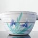 Earthenware bowl with handles in handmade ceramic