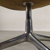Eames leather lobby chair