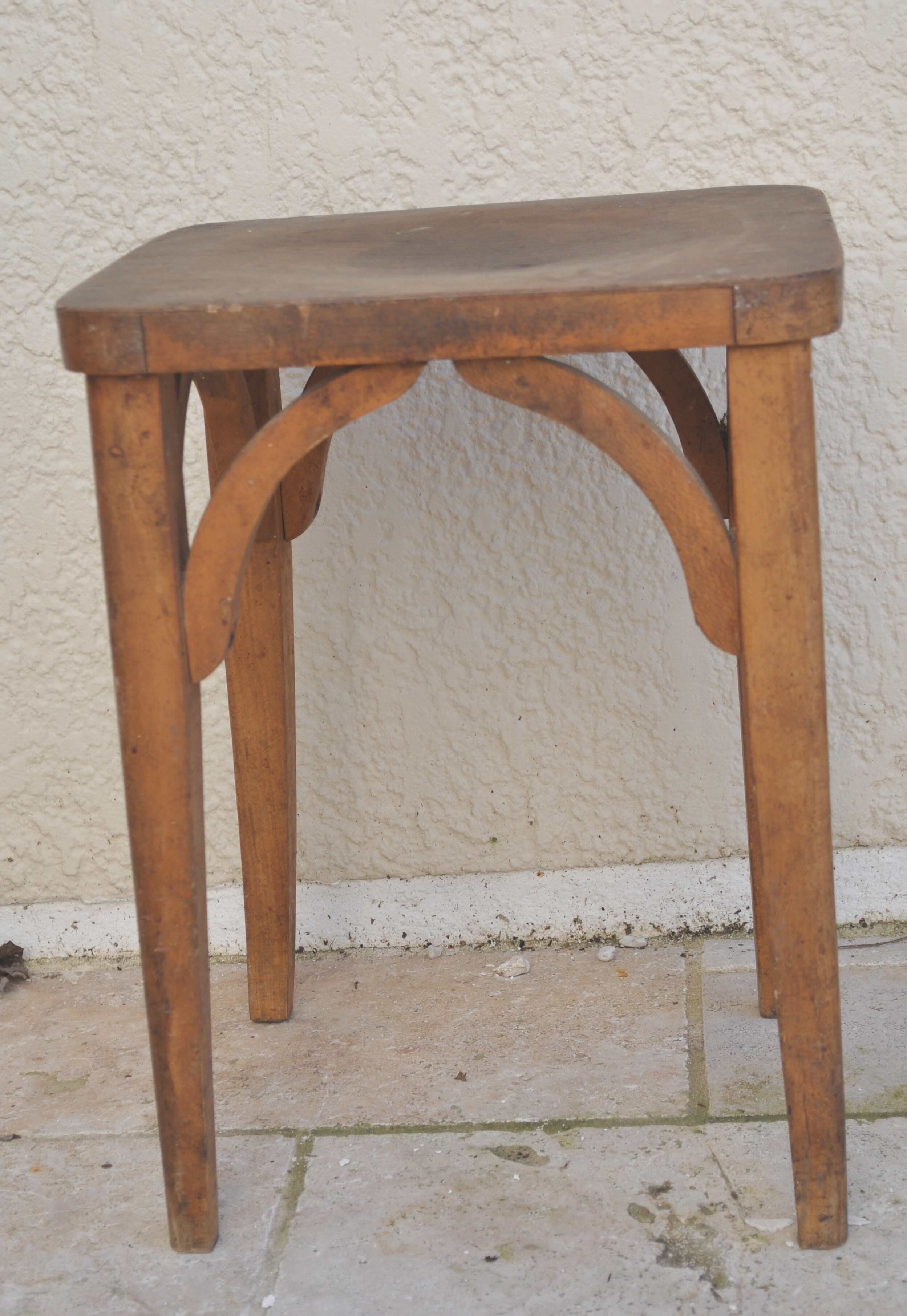 Wooden stool