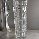Vintage crystal vase