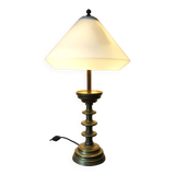 Art Nouveau Brass Empire Table Lamp