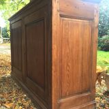 English style in pitch pine buffet