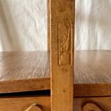 Old large wooden worker - Torck sewing box