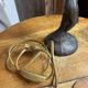 Glass fan lamp