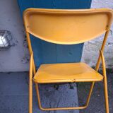 Two ikea folding chairs, niels gammelgaard