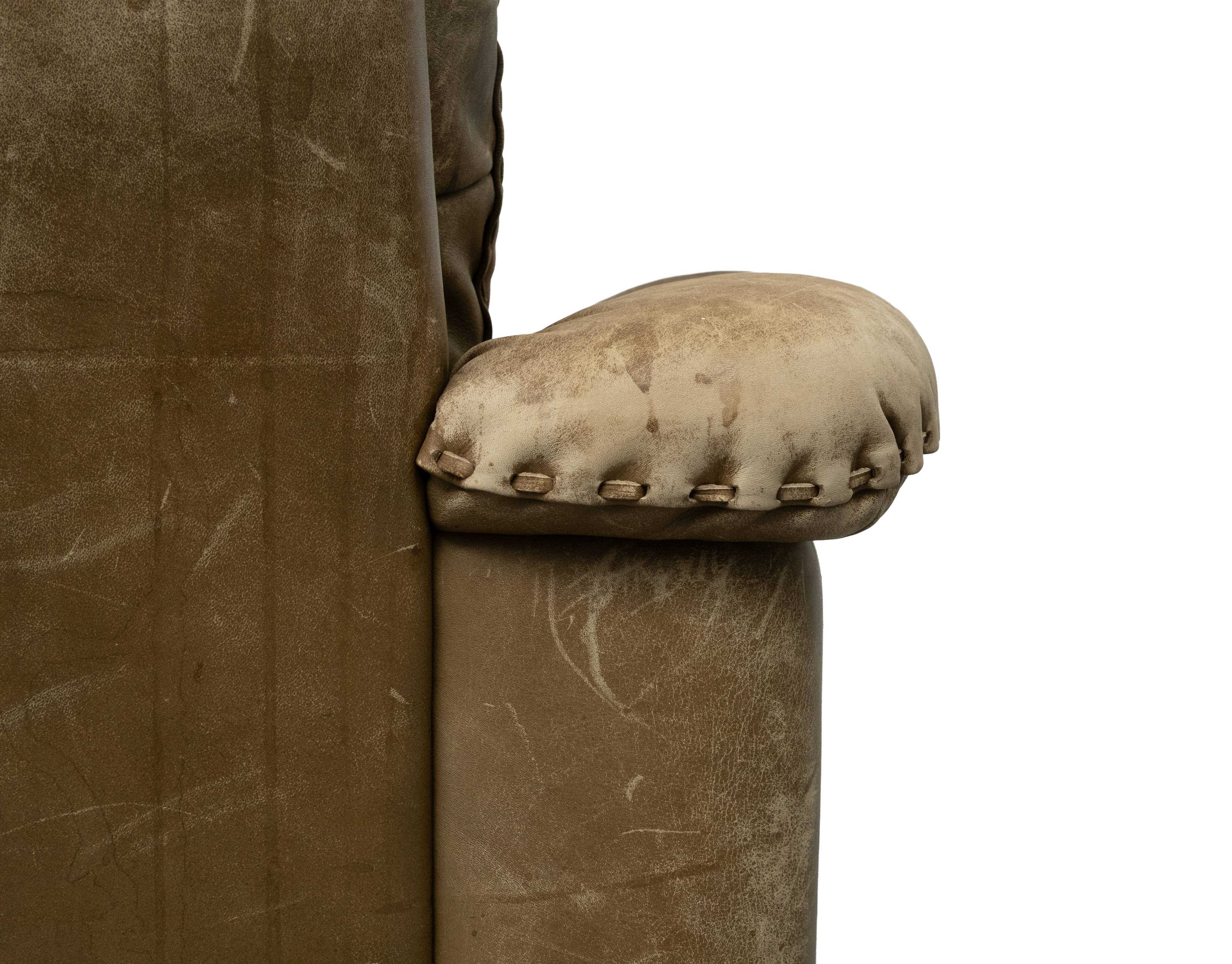 De Sede DS 31 Superb patinated Arm Chair 1970s