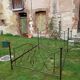Old wrought iron bed