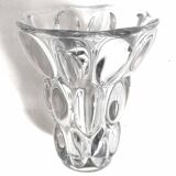 PIerre D'Avesn crystal honeycomb vase Height 20.7 cm