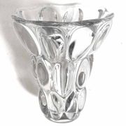 PIerre D'Avesn crystal honeycomb vase Height 20.7 cm