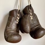 Vintage boxing gloves, 1940s