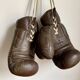 Vintage boxing gloves, 1940s