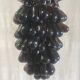 Amber Murano glass cluster pendant - mid 20th century