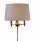 Neoclassical floor lamp by Henri Petitot for the Petitot workshop Paris France 1930s