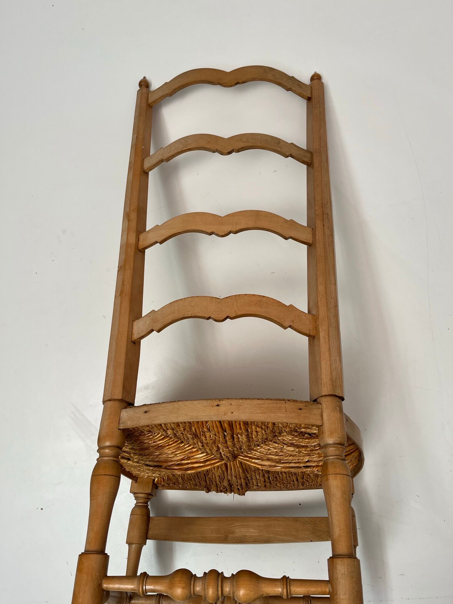 Vintage mulched nurse chair