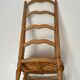 Vintage mulched nurse chair