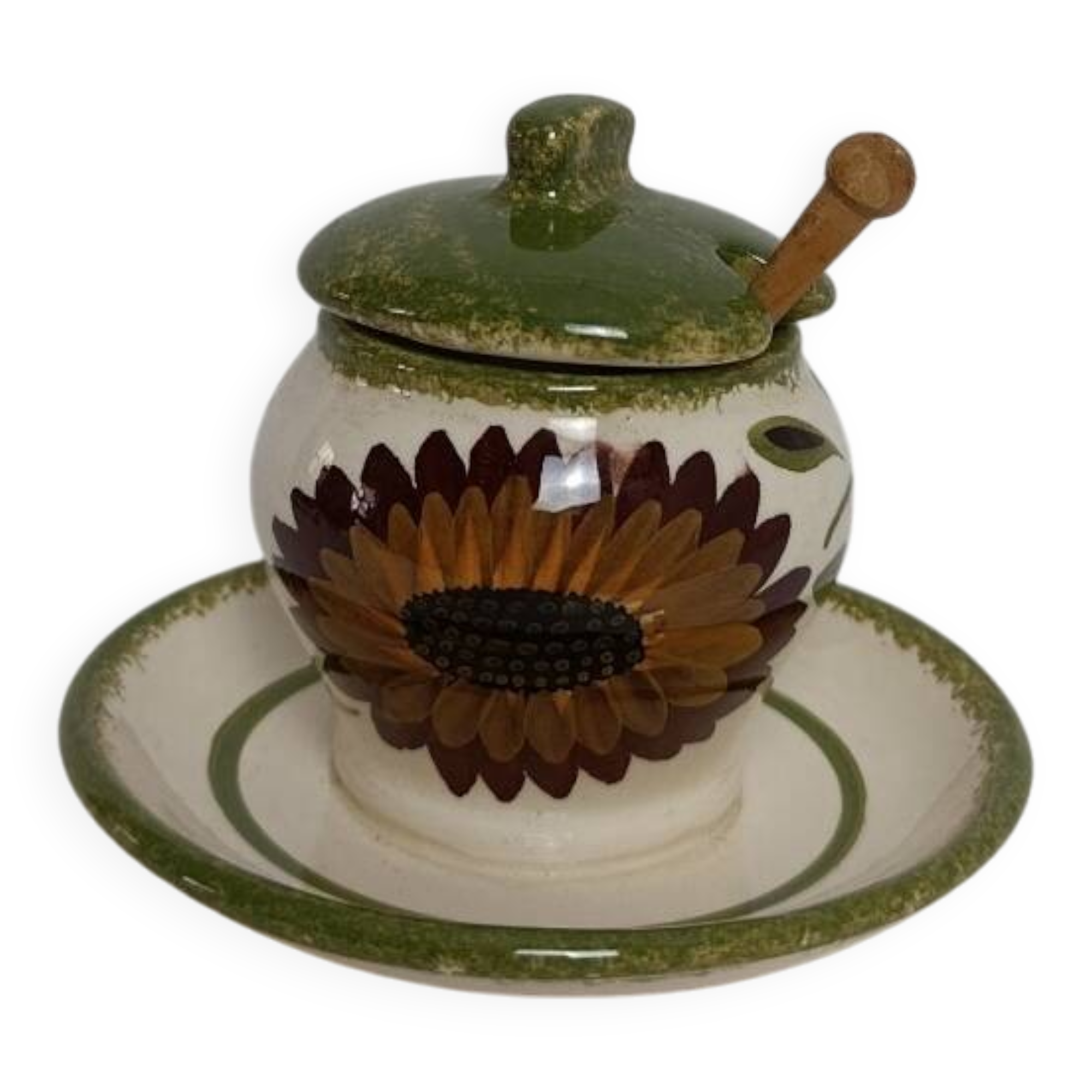 Mustard serving pot St Jean de Bretagne