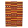 Red & Orange Ethnic Turkish Kilim Rug, 173x225Cm