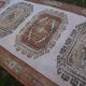 Vintage Turkish hallway rug 133x377 cm