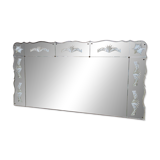 Louis XV sculpted bistro brasserie mirror 1960 200x100cm