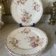 Set of five old flat plates Bisto England Model Anson Sp
