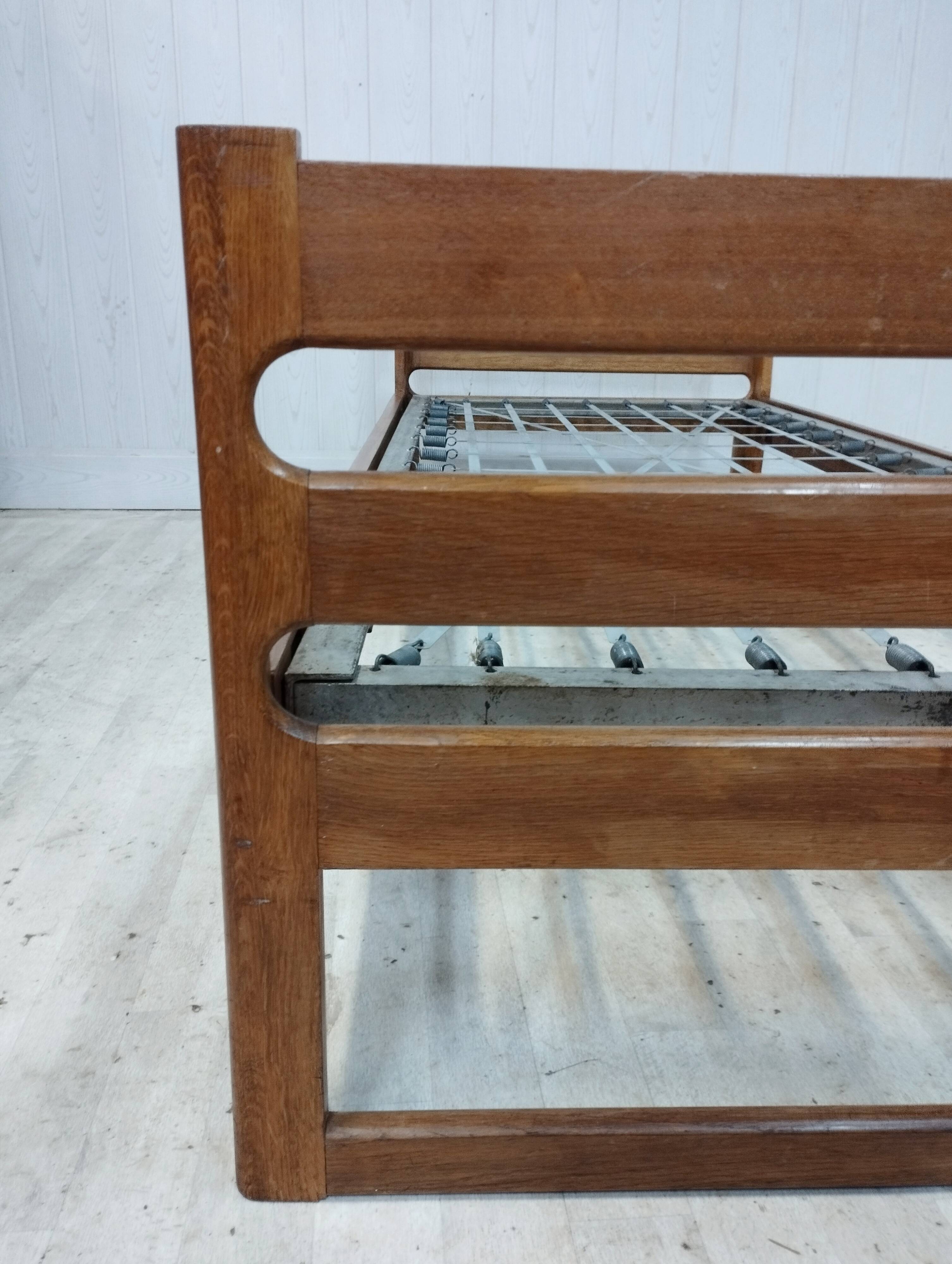 Vintage bed, Saint-Sabin workshop