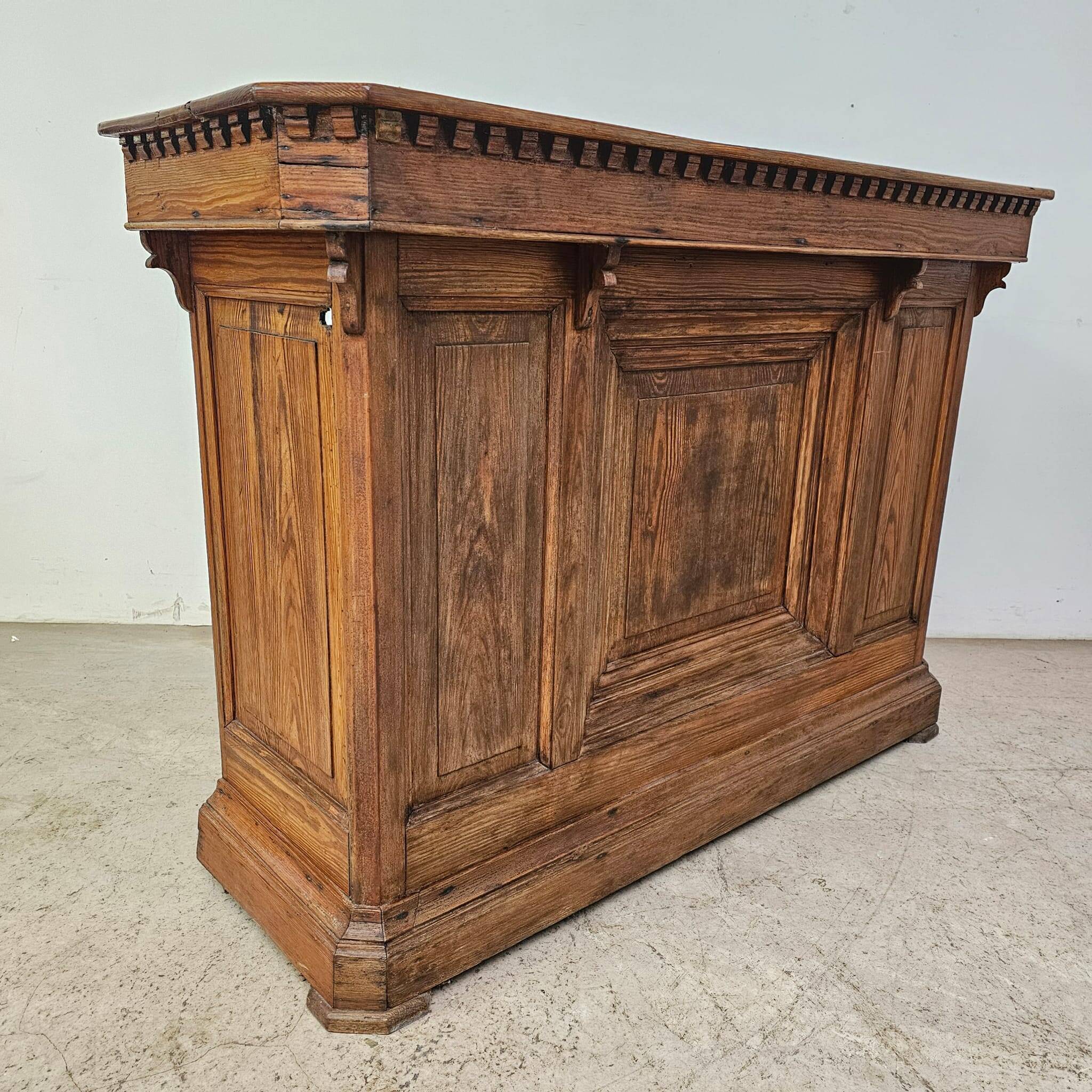 Former bistro counter