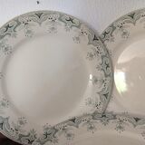 Earthenware plates L. Bourgeois Paris early 20th century