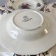 Set of 6 hollow plates Digoin Sarreguemines model Agreste 50s