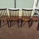 Set of 4 Scandinavian Chairs Fanett by Ilmari Tapiovaara, 60s