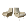 Pair of mid century modern armchairs