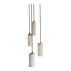Suspension lustre cascade en verre Parscot