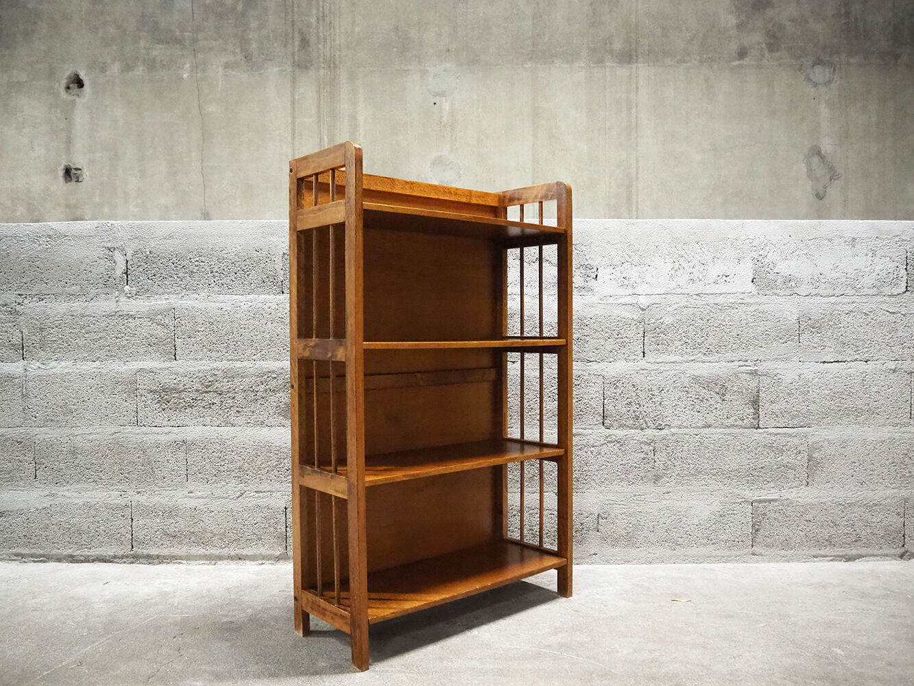 Vintage wooden shelf