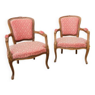 Fauteuils Louis XV