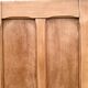 Armoire parisienne panneautée en bois brut, 1930