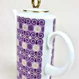 Mid Century Freiberger porcelain diamond, espresso tableware