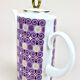Mid Century Freiberger porcelain diamond, espresso tableware