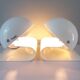 Pair of Guzzini lamps "Bugia" Giuseppe Cormio