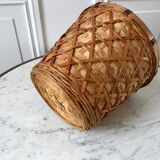 Rattan pot cover 70s