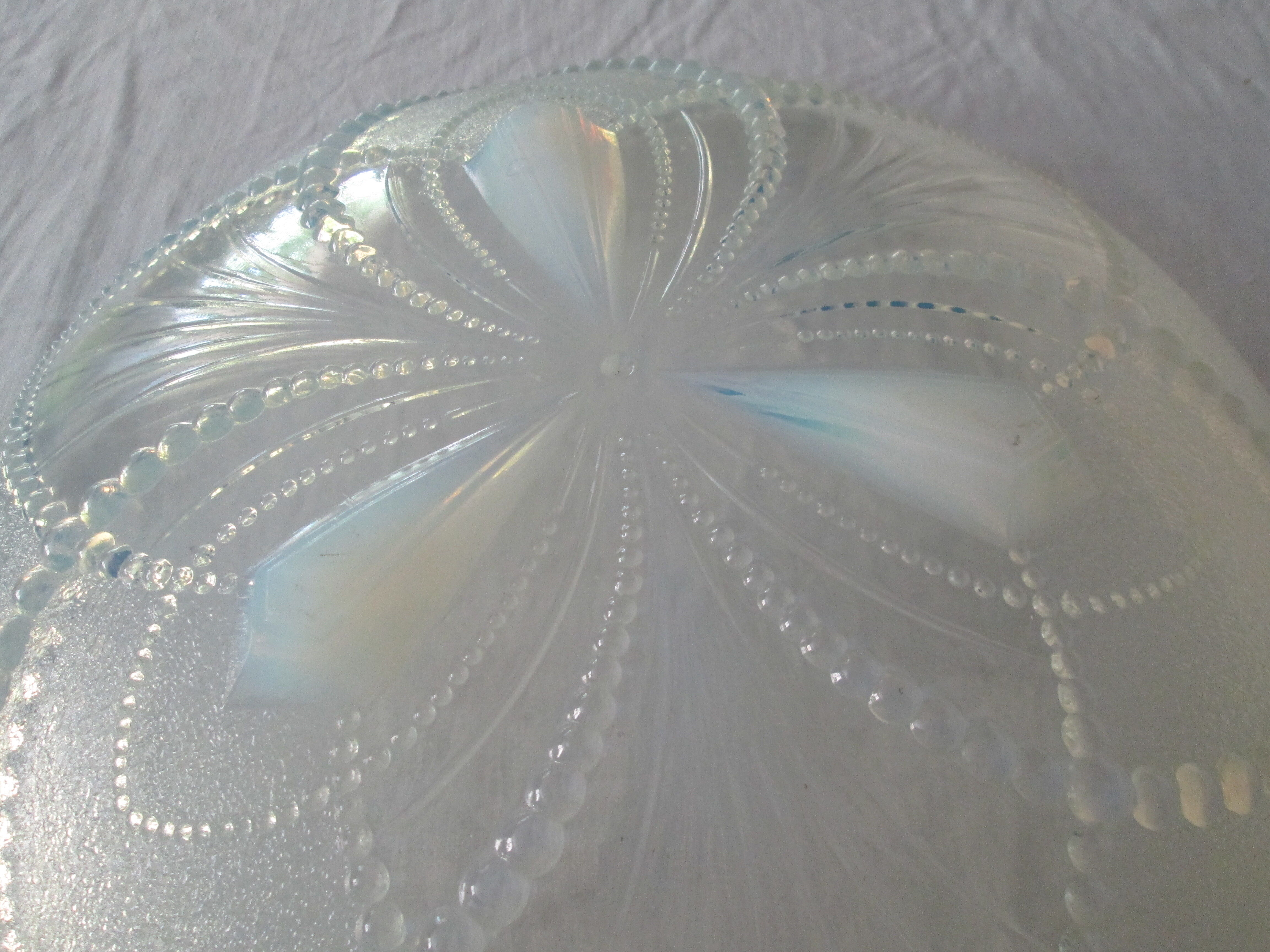 Opalescent Art deco cup